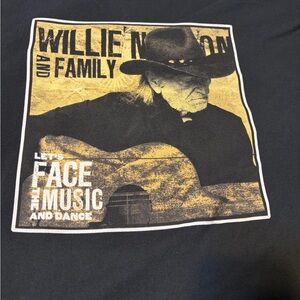 Willie Nelson and Family concert shirt